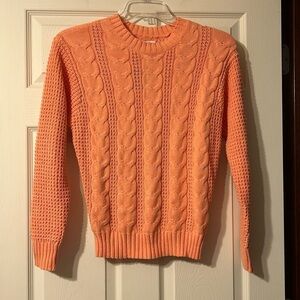 NWT American Eagle Outfitters Light Orange Sweater XS